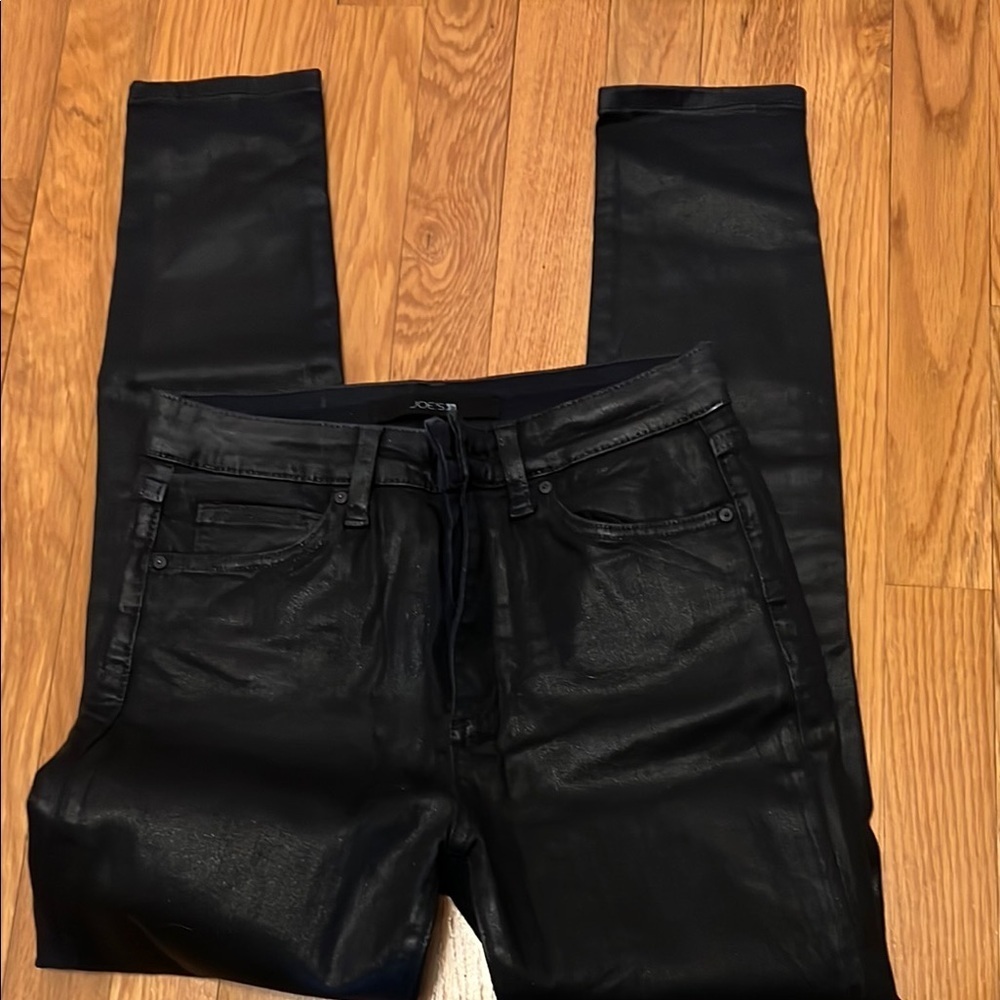 JOEs Black Coated Jeans, (stretch) Sz 26
